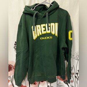 Oregon ducks Hooded sweatshirt/sweater 2xl green